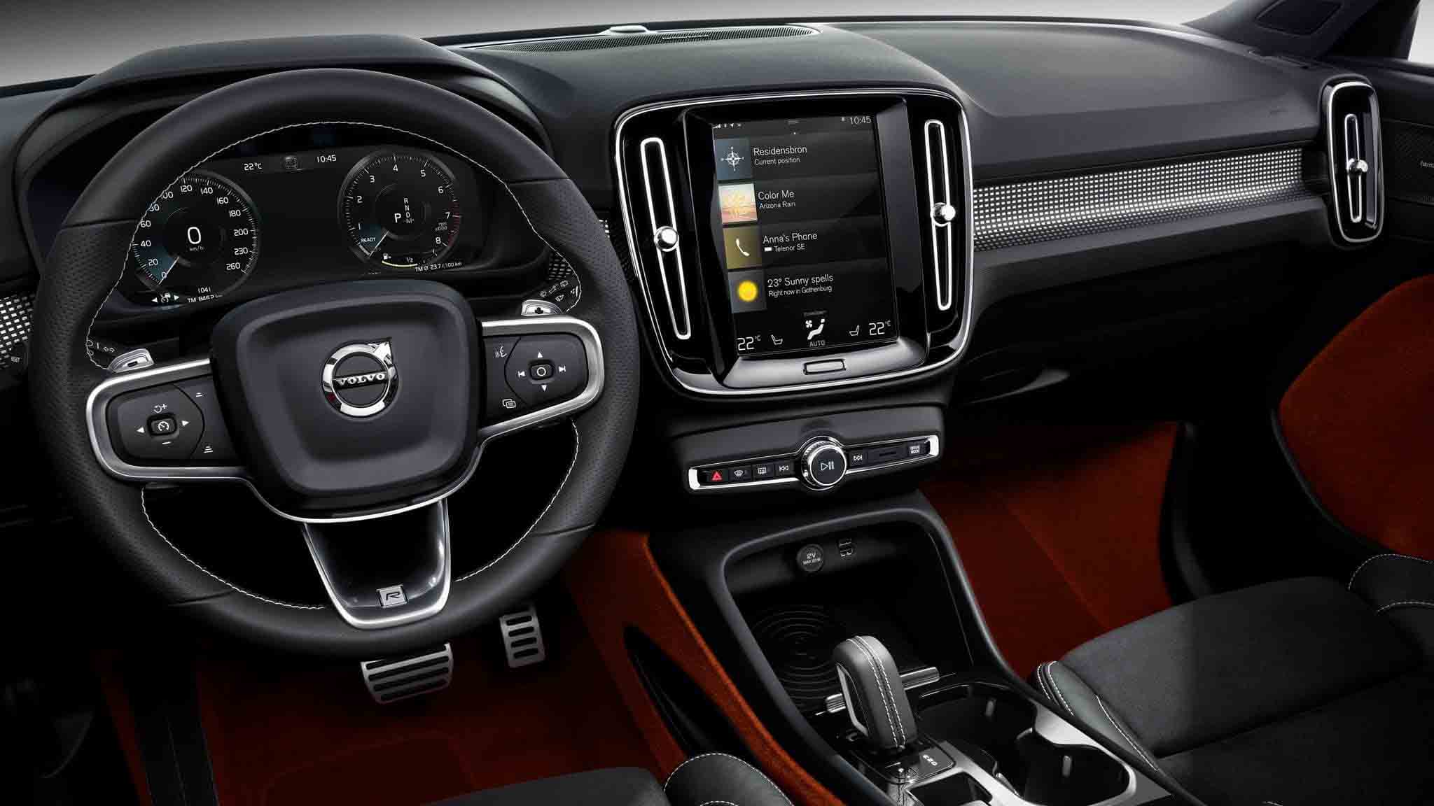 Volvo'nun dijital göstergeleri ve Sensus ekranı
